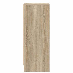 vidaXL Schoenenkast 31,5x35x90 cm bewerkt hout sonoma eikenkleurig