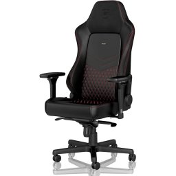 Noblechairs Hero echt leer zwart/rood