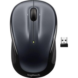 Logitech M325s muis dark silver