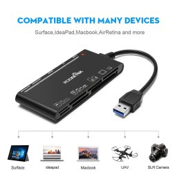 Rocketek 7 in 1 Cardreader USB