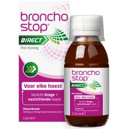 Bronchostop Direct met Honing Hoestdrank
