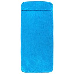 vidaXL Strandhanddoeken 2 st 400 g/m² 60x135 cm stof turquoise