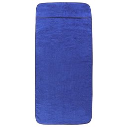 vidaXL Strandhanddoeken 2 st 400 g/m² 75x200 cm stof koningsblauw