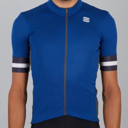 Sportful - Maat S - Kite Fietsshirt Heren - Blauw