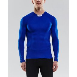 Craft Progress Baselayer Crewneck Longsleeve Sportshirt - Maat XS - Mannen - donker blauw