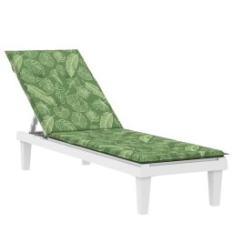 vidaXL Terrasstoelkussen bladpatroon oxford stof
