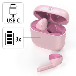 Hama Bluetooth-hoofdtelefoon Bluetooth®-hoofdtelefoon "Freedom light", in-ear, Earbuds spraakbesturing