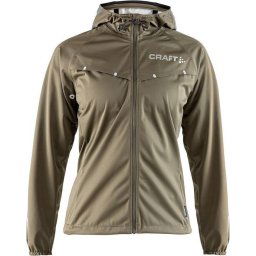 Craft Repel Sportjas Dames - Maat L- Reflecterend - DK Olive/Silver