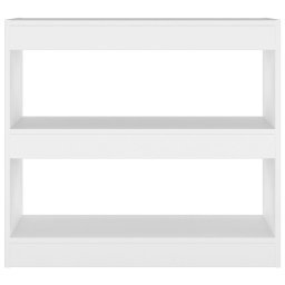 vidaXL Boekenkast/kamerscherm 80x30x72 cm wit