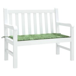 vidaXL Tuinbankkussen 120x50x3 cm oxford stof bladpatroon