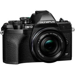 Olympus Systeemcamera E-M10 Mark IV + bls-50, f-5ac usb-ac-adapter, usb cable, shoulder strap