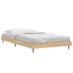 vidaXL Bedframe zonder matras hout sonoma eikenkleurig 90x190 cm