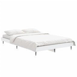 vidaXL Bedframe bewerkt hout wit 120x190 cm