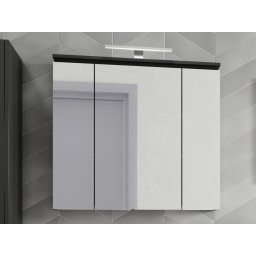Toiletkast MODORI 3 deuren grijs