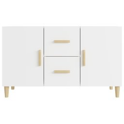 vidaXL Dressoir 100x36x60 cm bewerkt hout wit