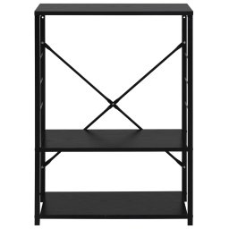vidaXL Magnetronkast 60x39,6x79,5 cm bewerkt hout zwart