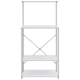 vidaXL Magnetronkast 60x39,6x123 cm bewerkt hout wit