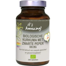 Its Amazing Kurkuma Zwarte Peper Tabletten