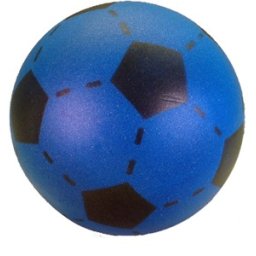 Foam Voetbal Blauw (20cm)