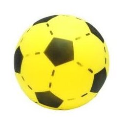 Foam Voetbal Geel (20cm)