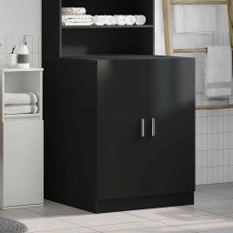 vidaXL Wasmachinekast 71x71,5x91,5 cm zwart