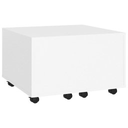 vidaXL Salontafel 60x60x38 cm bewerkt hout wit