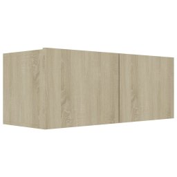 vidaXL 6-delige Tv-meubelset bewerkt hout sonoma eikenkleurig