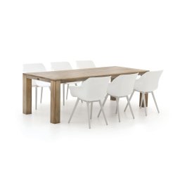 + 15% kassakorting | Hartman Sophie Studio/ROUGH-X 240cm dining tuinset 7-delig - Laagste prijsgarantie!