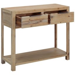 vidaXL Wandtafel 82x33x73 cm massief acaciahout