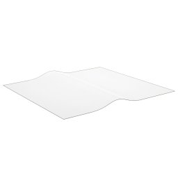 vidaXL Tafelbeschermer 90x90 cm 1,6 mm PVC mat