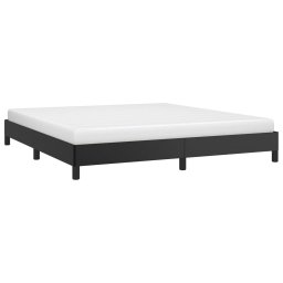 vidaXL Bedframe kunstleer zwart 180x200 cm