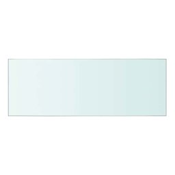 vidaXL Wandschap transparant 40x12 cm glas