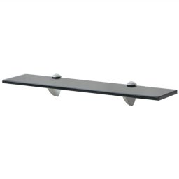 vidaXL Schappen zwevend 2 st 50x10 cm 8 mm glas