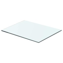vidaXL Schappen 2 st 40x25 cm glas transparant