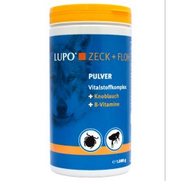 1000g LUPO Teken + Vlooien Voedingssupplement voor Honden
