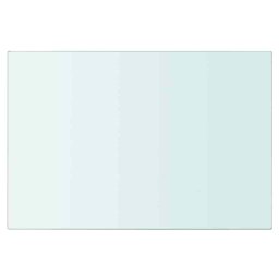 vidaXL Wandschap transparant 30x20 cm glas