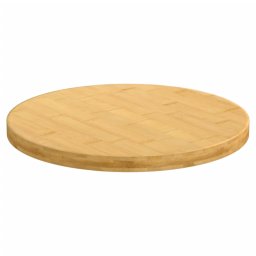 vidaXL Tafelblad Ø 40x2,5 cm bamboe