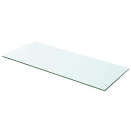 vidaXL Schappen 2 st 60x20 cm glas transparant