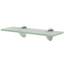 vidaXL Schappen zwevend 2 st 30x10 cm 8 mm glas