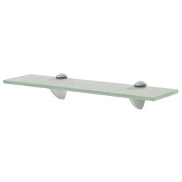vidaXL Schappen zwevend 2 st 40x10 cm 8 mm glas