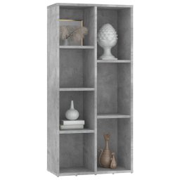 vidaXL Boekenkast 50x25x106 cm bewerkt hout betongrijs