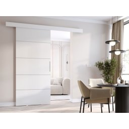 Schuifdeur CLOVIS 106 cm wit
