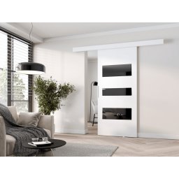 Schuifdeur CORWEL 76 cm wit