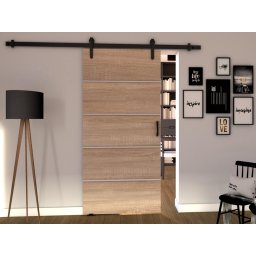 Schuifdeur LIVOURNE 76 cm sonoma