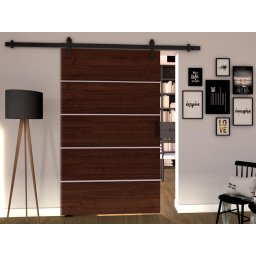 Schuifdeur LIVOURNE 96 cm wengue