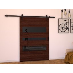Schuifdeur LITAFO 106 cm wengue