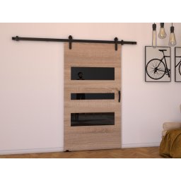 Schuifdeur LITAFO 86 cm sonoma