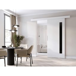 Schuifdeur CLUNOA 86 cm wit