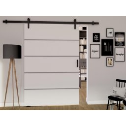Schuifdeur LIVOURNE 106 cm wit
