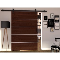 Schuifdeur LIVOURNE 106 cm wengue